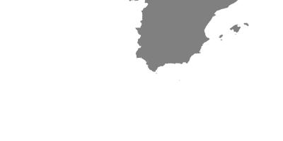 Espagne carte de vecteur
